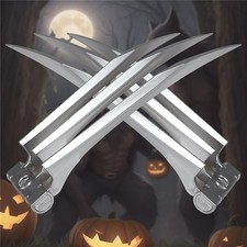 X-Men Wolverine Adamantium Claws Set Replica Cosplay Props Logan Claw pair Set