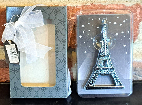Eiffel tower ribboned gift box - eiffel,