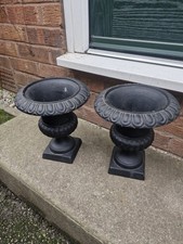 Pair Cast Iron Minature