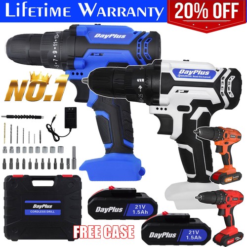 21v cordless drill - cordless, set