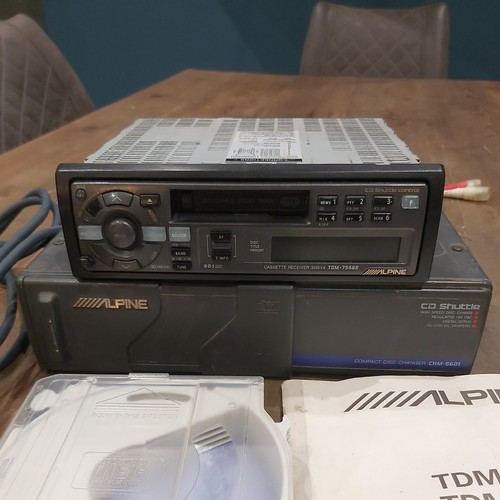 Alpine tdm 7548r car - alpine, radio
