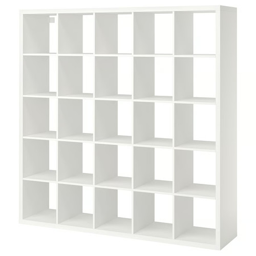 Used ikea kallax shelving unit - ikea,