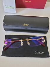 Cartier Classic  Gold Toned Rimless.