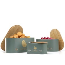 Vegetable Storage Tins for