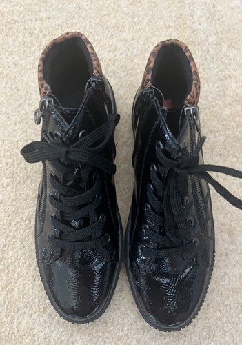Ladies rieker black patent - rieker,