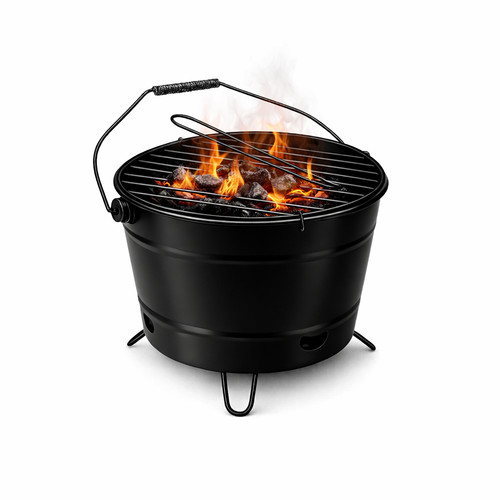 Outdoor bbq fire pit - fire, barbecue