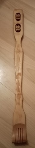 Hand made wooden - wooden, back