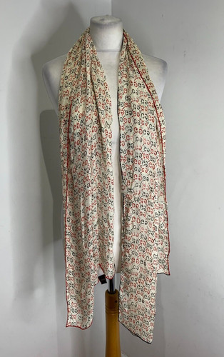 Gucci pattern print silk - gg,