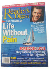 Reader's Digest March 2004 Cover: Mel Gibson