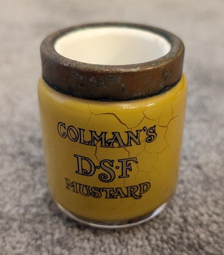 Rare vintage mustard pots - rare,