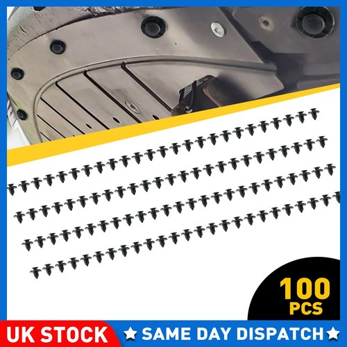 Undertray under trim clips - under,