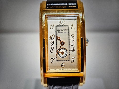 Vintage swiss rare tank gold - vintage,