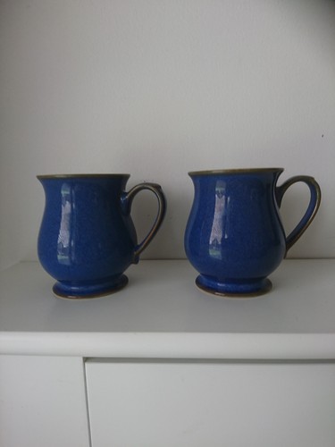 Denby imperial blue footed - denby,