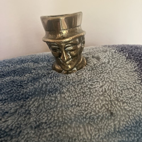 Vintage brass toby - brass, jug