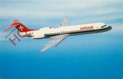 Picture postcard swissair - picture, postcard::swissair