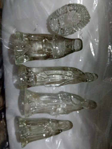 Glass crystal virgin - crystal, mary