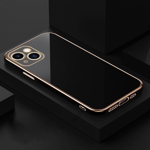 Glossy gold edge plating tpu - gold,
