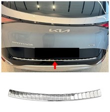 Per KIA SPORTAGE V NQ5 2021-SU Cromato Protezione Paraurti Brillante ACCIAIO