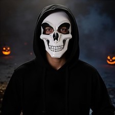 Adults White Skeleton Mask