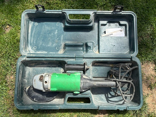 Hitachi angle grinder - angle,