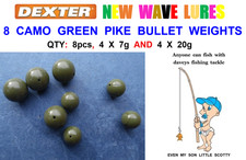 7g & 20g PIKE FISHING BULLET
