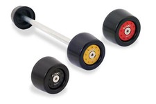 CNC Wheel Protection Bumpers Front Aprilia Ducati 748 1995-2003 Red