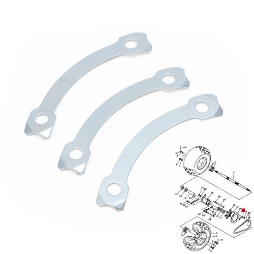 Rear sprocket bolt lock - rear,