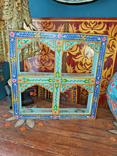 Vintage indian hand - indian, painted