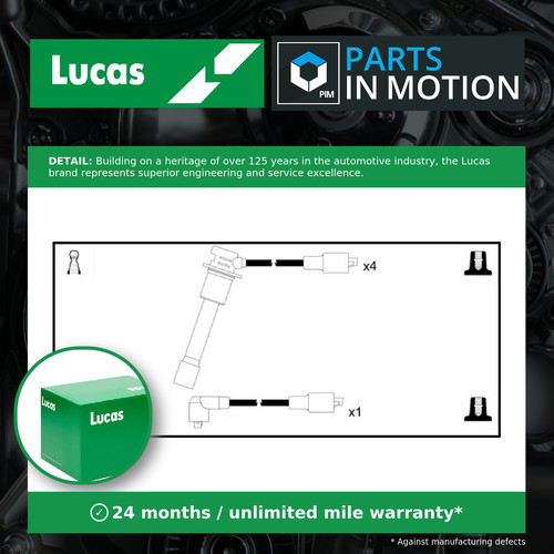 Leads ignition cables - leads, set