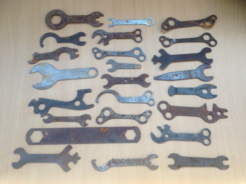 Vintage bicycle flat multi - vintage,