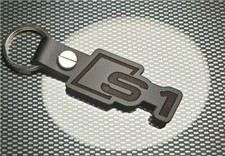 S1 Leather Keyring BLACK S LINE QUATTRO TFSI SPORTBACK BLACK EDITION OL