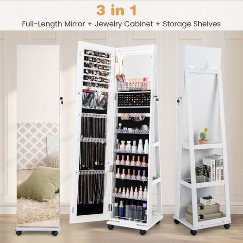 Jewelry cabinet 360 swivel - jewelry, 360°