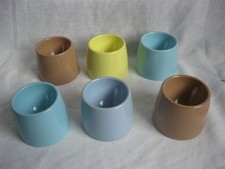 6x Vintage 1970.s  Retro  Egg