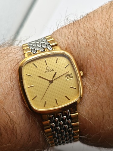 Authentic omega deville 18k - authentic,