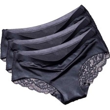 Women XXXL Underwear Shiny Icy