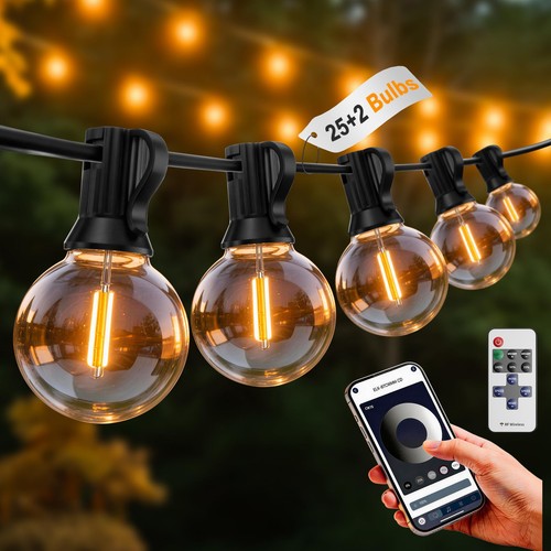 G40 outdoor string lights - g40,