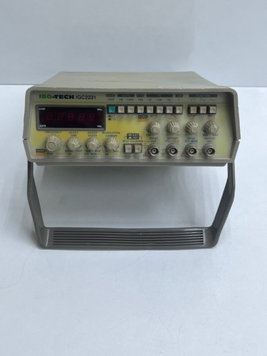 Iso tech igc2231 frequency - iso-tech,