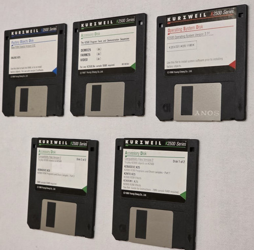 Floppy disks for kurzweil - floppy,