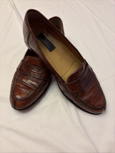 Zelli brown genuine crocodile - brown,