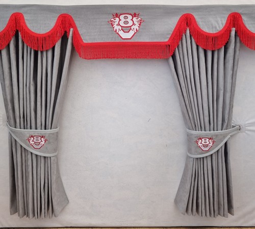 Truck curtains pelmet - truck,