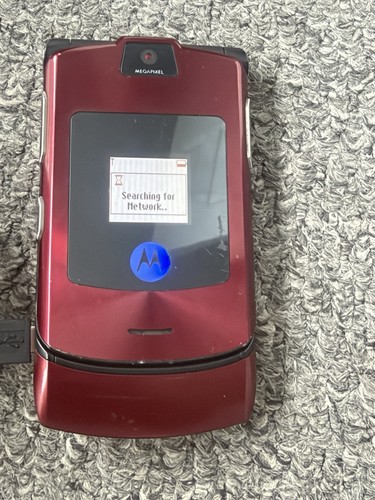 Motorola razr v3i maroon red - motorola,