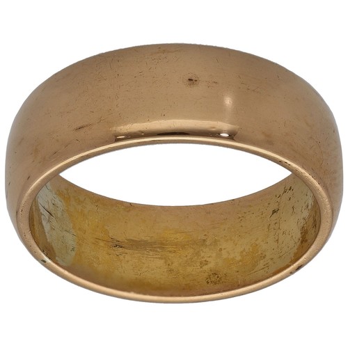 22ct gold ring 17g wedding - 22ct,