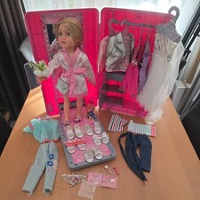 Chad Valley Design a Friend Harper Doll & Fashion Catwalk Style & Go Suitcase