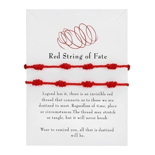 Adjustable knot kabbalah red - adjustable,