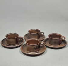 4 Vintage Arabia Pottery Ruska
