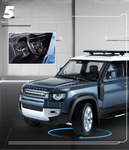 Large land rover defender - 1/18,