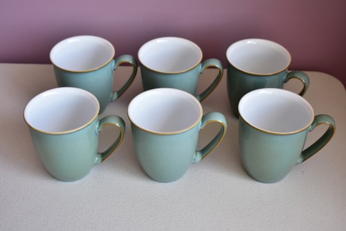Denby elements green mug - green,