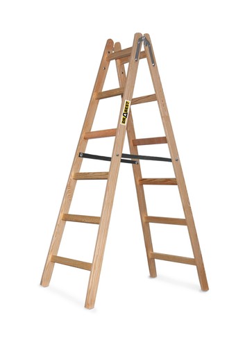 2x7 wooden household ladder - household,