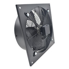 Industrial Commercial Kitchen Extractor Fan Metal Black Air Blower Ventilation