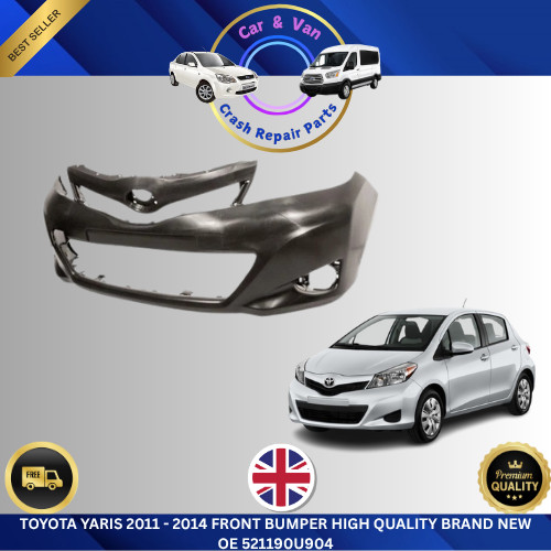 Toyota yaris 2011 2014 front - 2011,